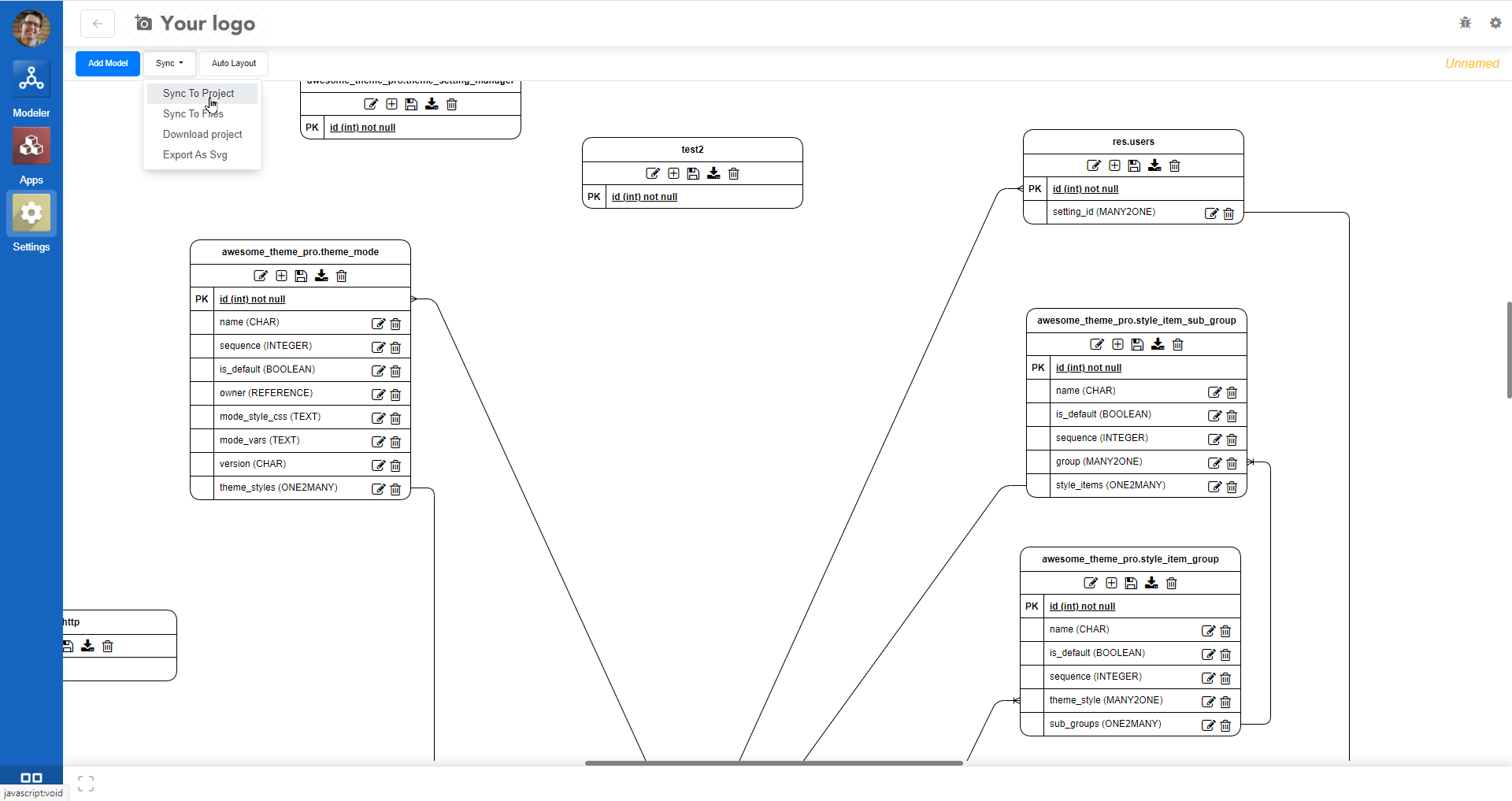 Odoo Modeler and Code generator | Funenc