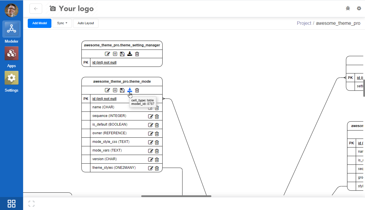 Odoo Modeler and Code generator | Funenc